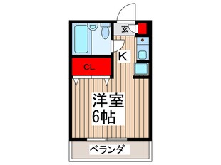 フラワ－ハイツの物件間取画像